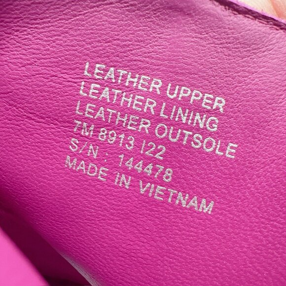 Tory Burch Women's Sculpted Wedge Heel Ankle Boot Bootie Fuchsia Pink Suede US 7 - Picture 13 of 13